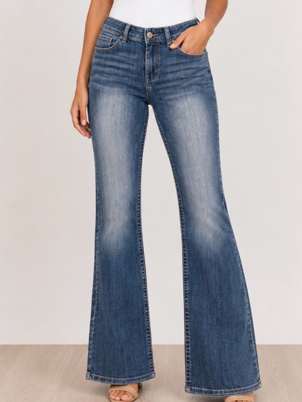 Maurices Classic Women's Blue Bootcut Jeans SZ 8 Long